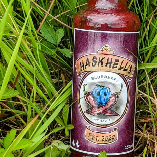Haskhells Blueberry Hot Sauce
