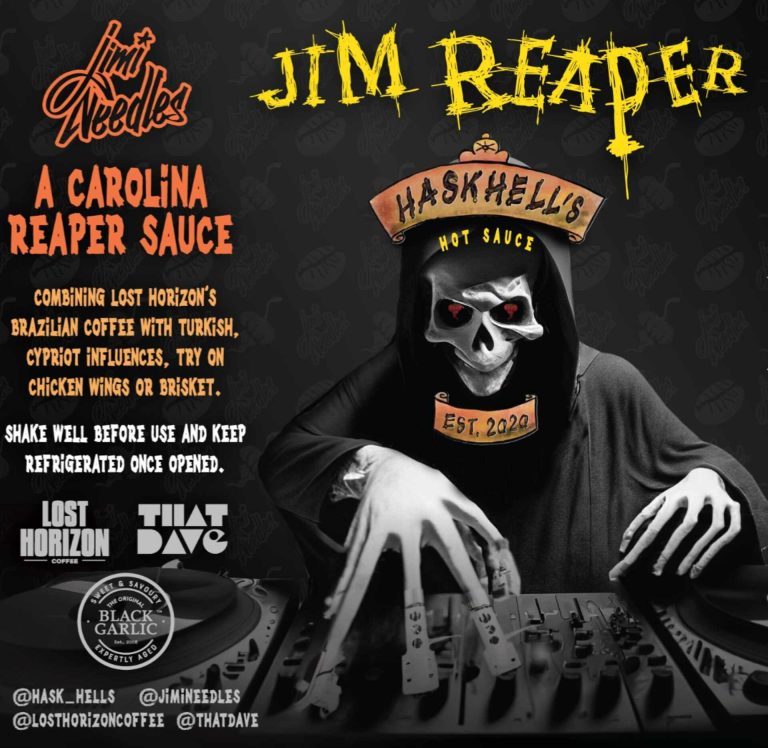 Jim Reaper - HOT - Haskhell's Hot Sauce